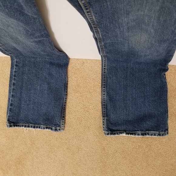Old Navy jeans 4 Bootcut Just Below Waist lightly distressed denim VINTAGE - Picture 8 of 16